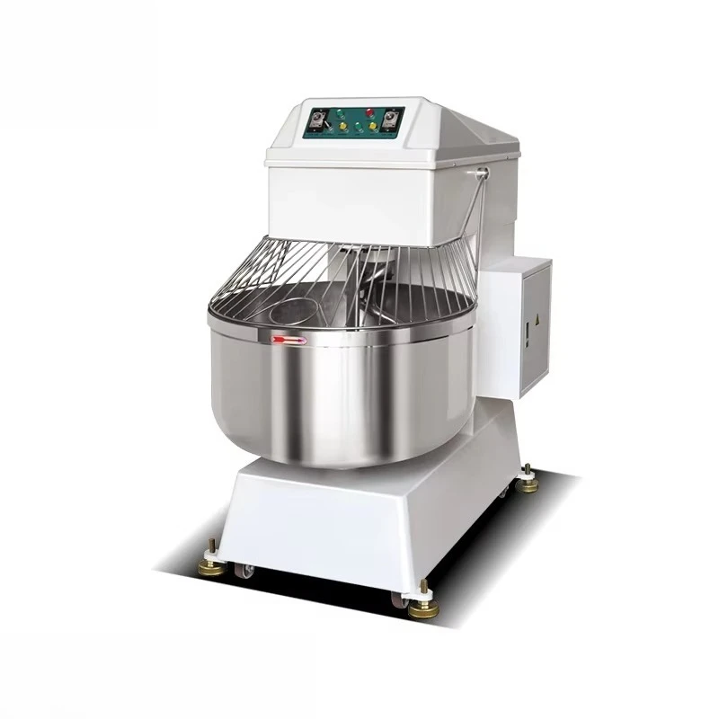 

Stainless steel two-speed commercial spiral dough mixer