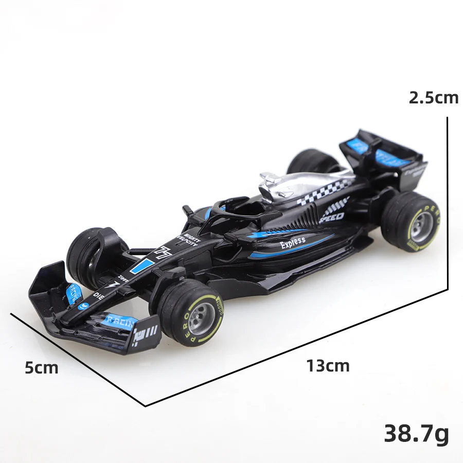 (Bagged) 1/43 Equation Alloy Speed ​​Racing Car, Die-cast Metal Material, Home Decor, Exquisite Decorative Model Car