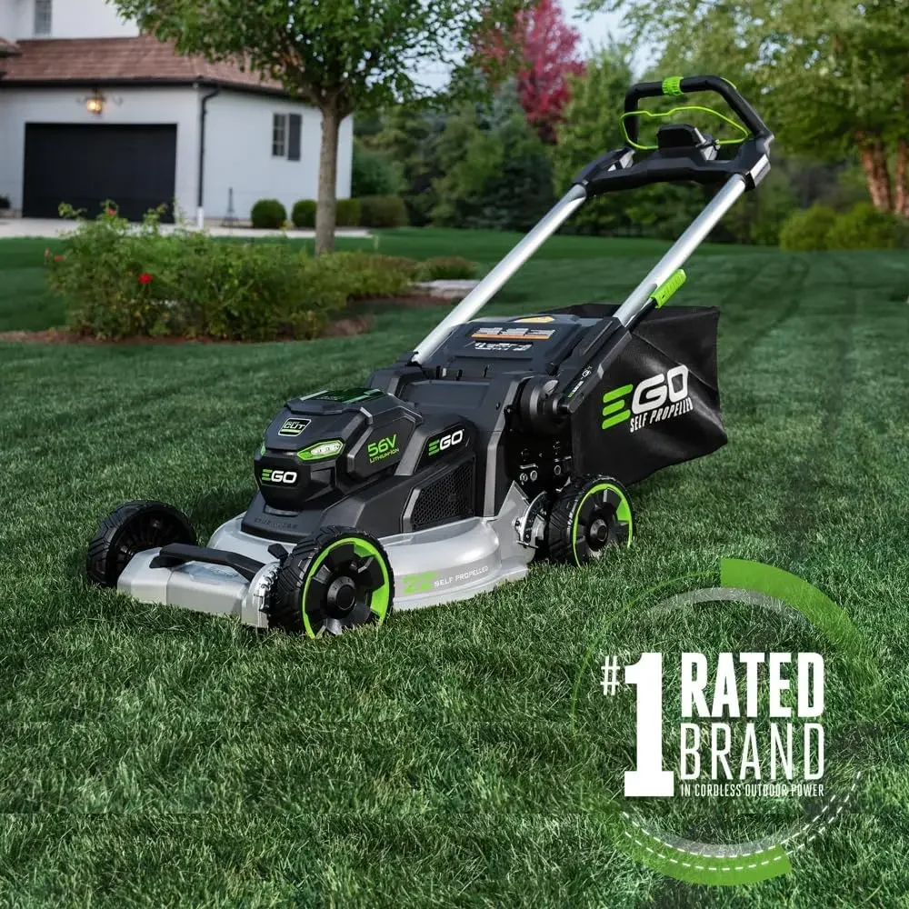 LM2200SP 22-Inch Aluminum Deck Select Cut™ Self-Propelled Lawn Mower Battery and Charger Not Included Long Running Time