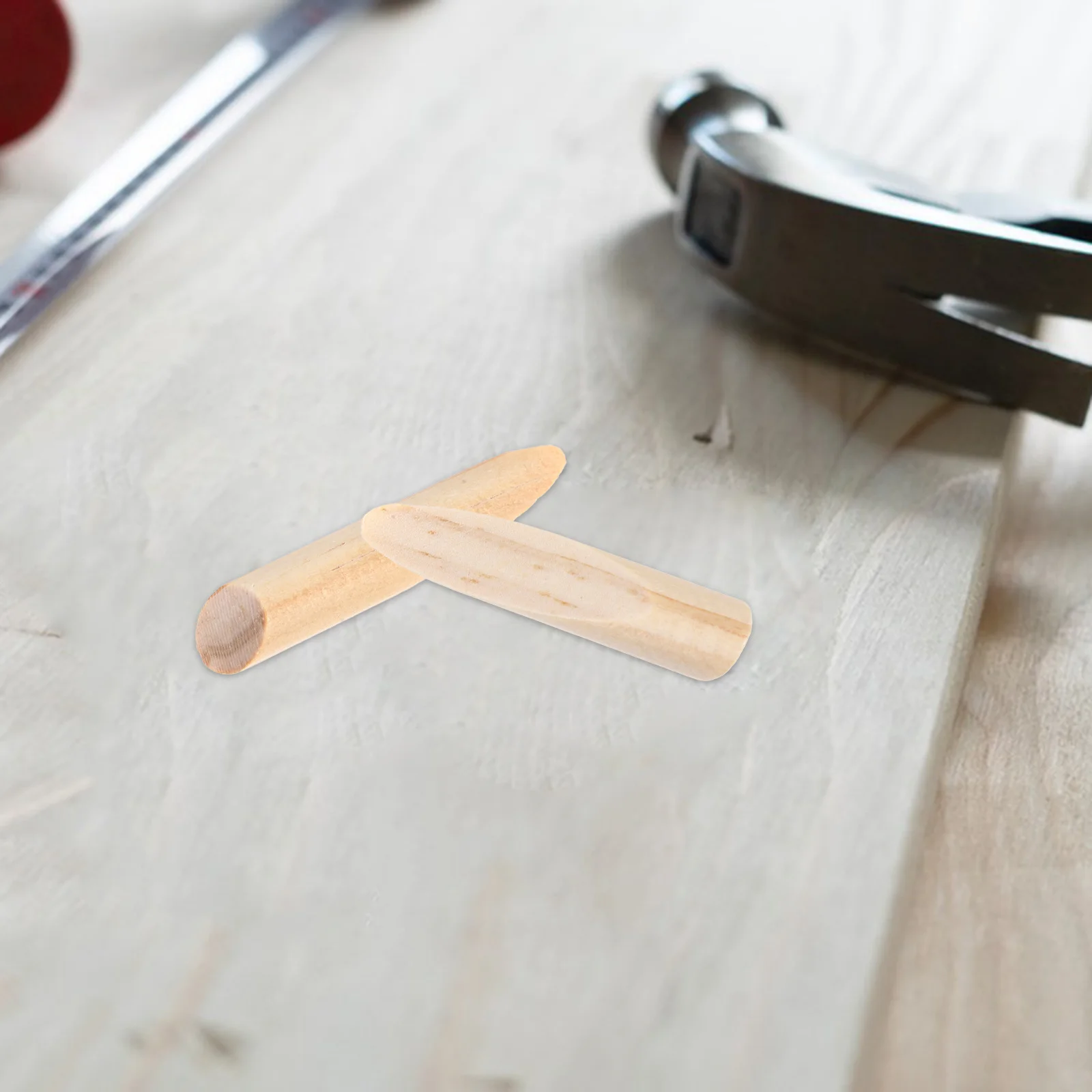 

50Pcs Solid Wood Pocket Hole Plugs 9.5mm Screw Hole Covers Furniture Assembly Woodworking DIY Reinforcement Tool