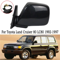 For Toyota Land Cruiser 80 LC80 1992 1993 1994 1995 1996 1997 Car Exterior Door Rearview Side Mirror Assy 3 Wire