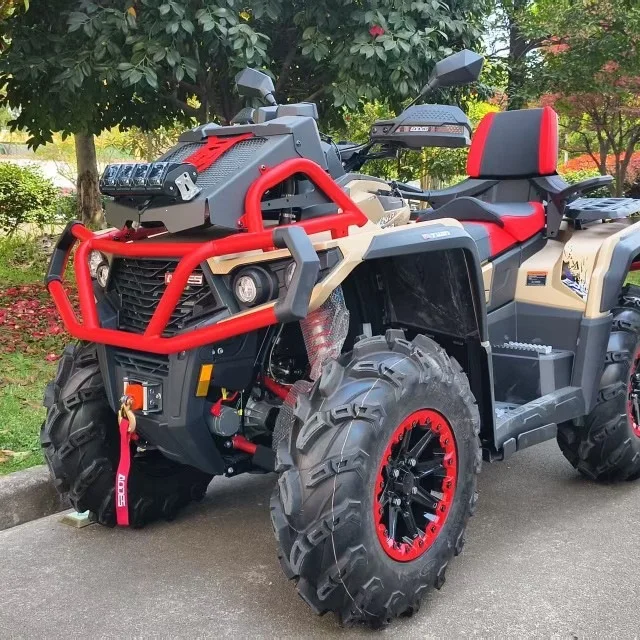 Mud ATV 1000cc, All Terrain Off Road Motorcycle, 4x4 Quad Bike, UTV Side by Side Vehicle
