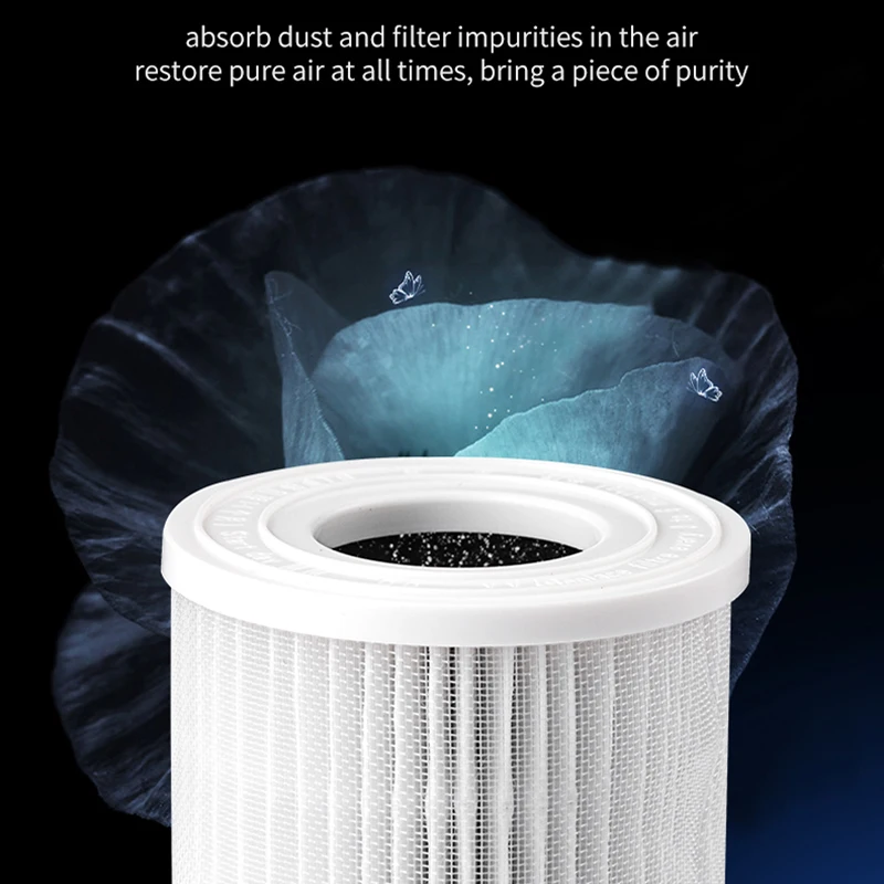 Mi Air Purifier For Home Ozone Generator HEPA Filters Portable Negative Ions Car Purifier Formaldehyde removal and sterilization