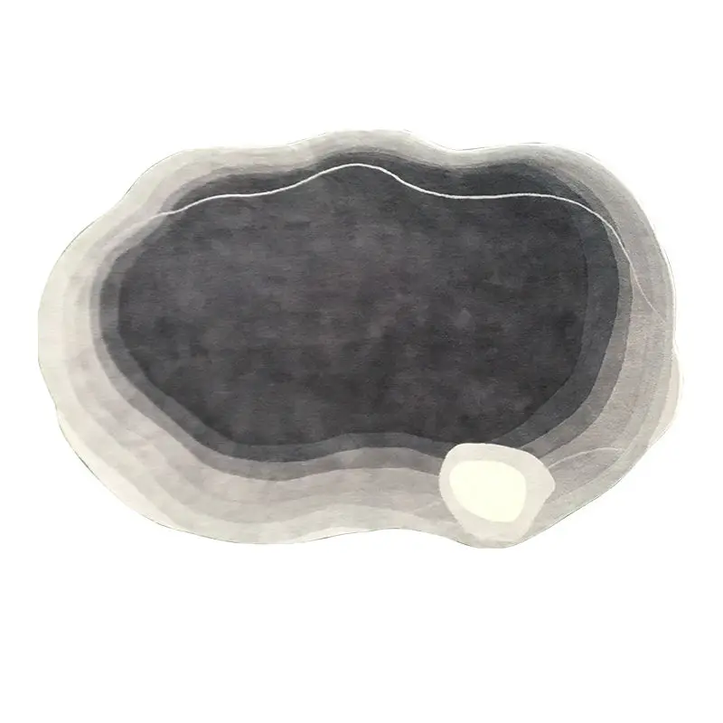 Imported pure wool carpet living room sofa mattress bedside blanket special-shaped irregular thickened exhibition hall floor mat