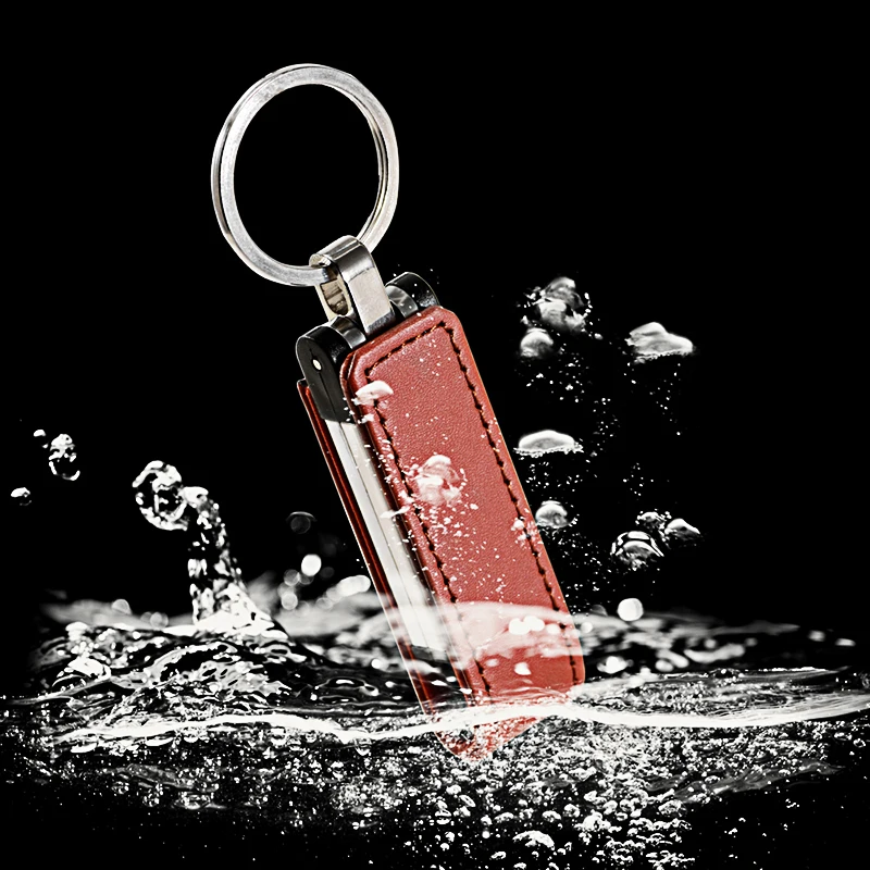 JASTER USB 3.0 Flash Drive 128GB Pretty USB3.0 64GB Blue Stick 32GB Leather Pen Drive 16GB Black U Disk 8GB  Brown Pendrive 4GB