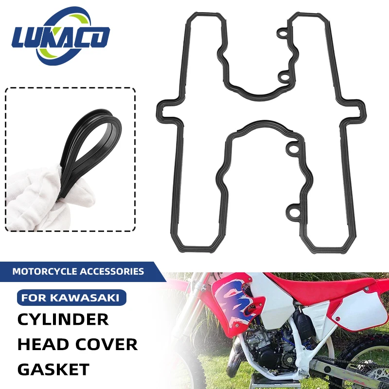 

Motorcycle Engine Cylinder Head Cover Gasket Kit For Kawasaki ZR1100 Cylinder Rubber Ring Zephyr 1100 1992 1993 1994 1995-2006