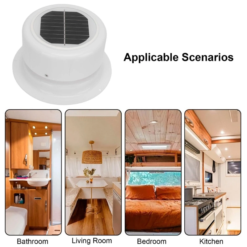 

Вентиляционный вентилятор на солнечной энергии, огнестойкий вентилятор из АБС-пластика, модернизация вентилятора для крыши