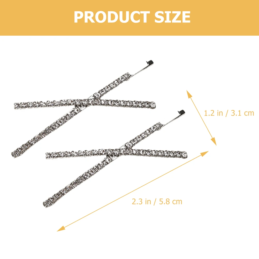 

12pcs Rhinestone Clips Diamond Decorative Bobby Pins Golden Girls Accessories Durable Hairstyles Rhinestone Barrettes Gifts