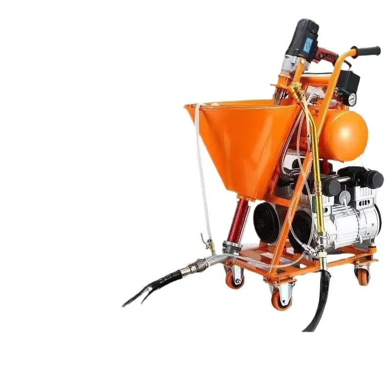 Professional Exterior Wall Stone Texture Paint Sprayer for Waterproof Cement Putty Application on Furniture Yard and Concrete