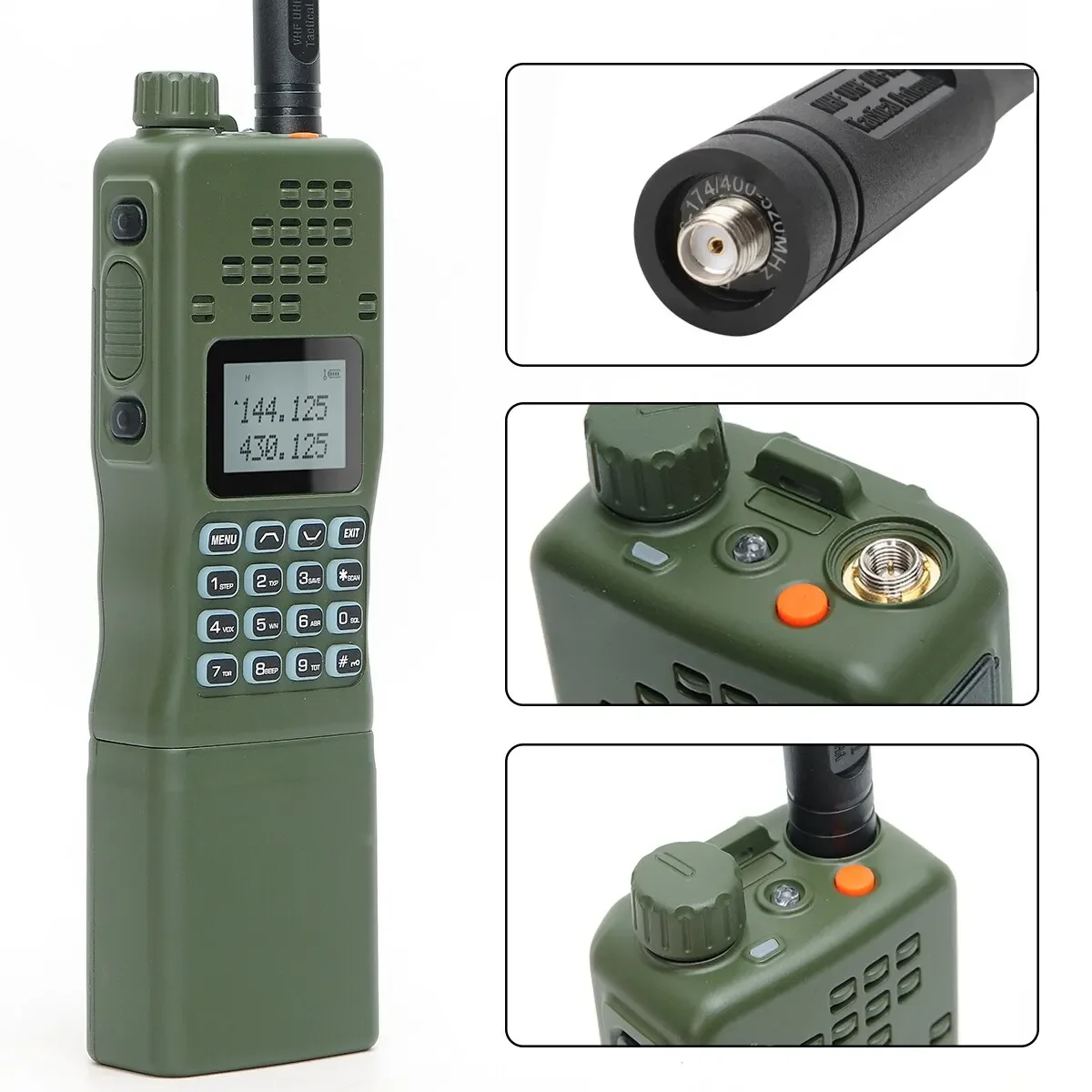 Baofeng AR 152 Ham Radio High potente CS Tactical Game Walkie Talkie a lungo raggio aggiornato UV 5R Radio portatile bidirezionale