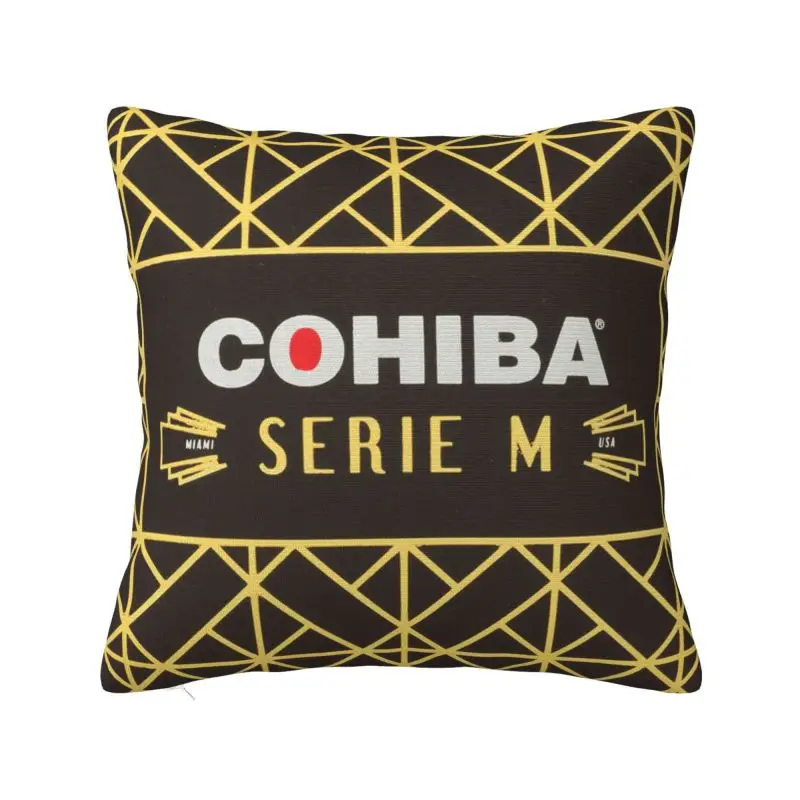 

Modern Cuban Cigars Cohiba Cushion Cover for Sofa Soft Throw Pillow Case for Living Room