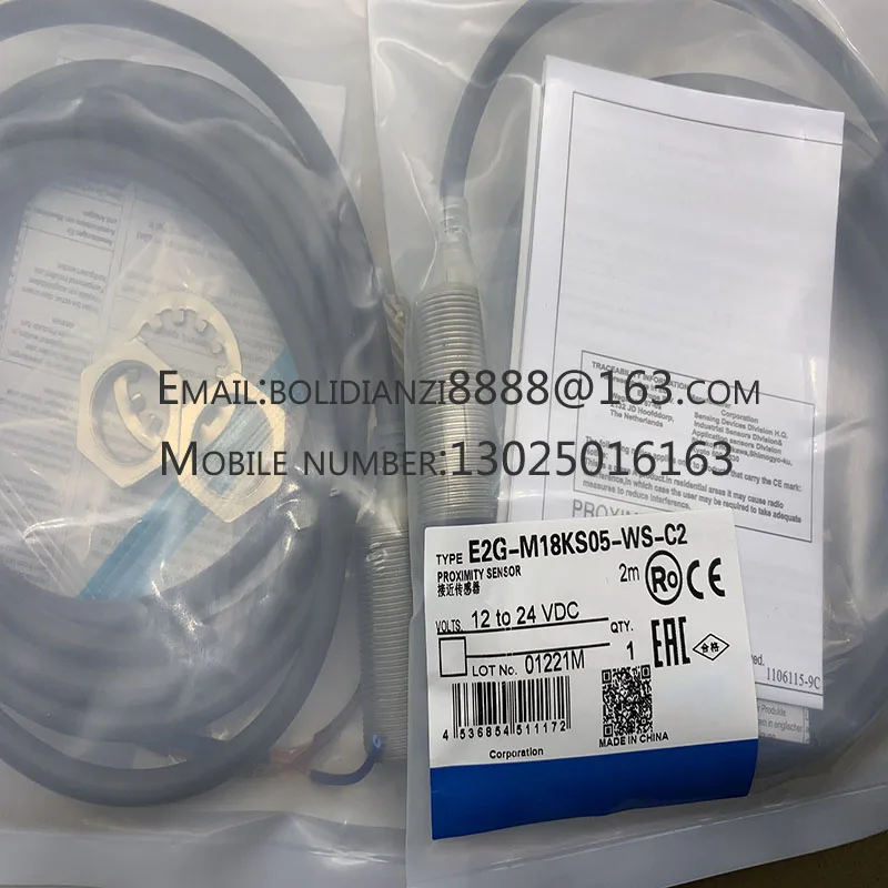 

Новый датчик приближения E2G-M18KS05-WS-B2 E2G-M18KS05-WS-B1 Гарантия один год В наличии