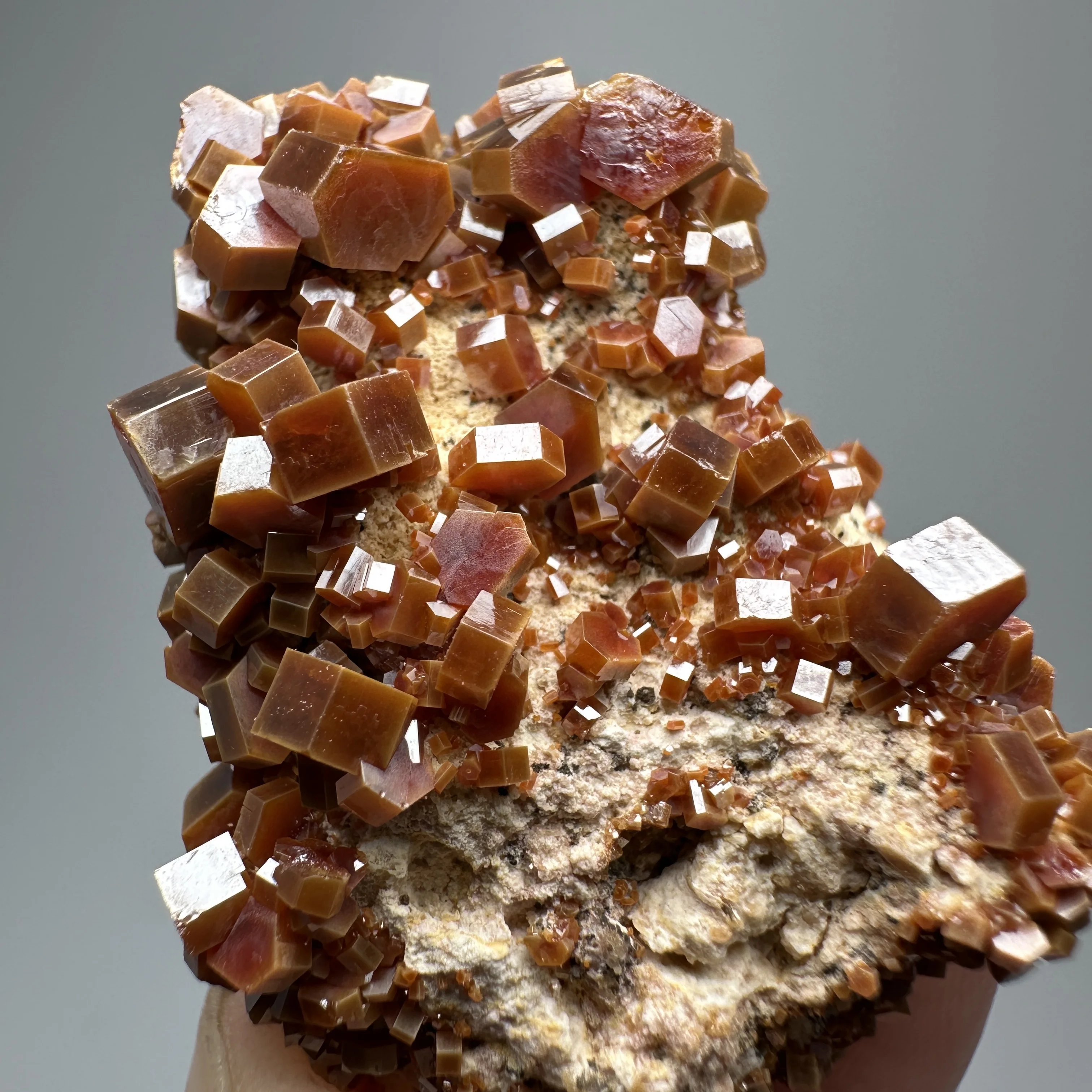 Natural Vanadinite Crystal Cluster Specimen Morocco Raw Stone Mineral Collection Healing Home Decor