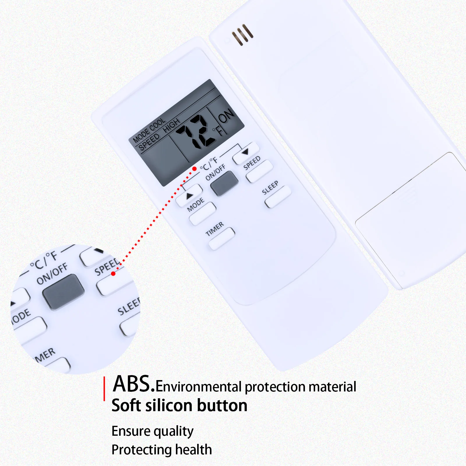 Novo controle remoto YK-H/522E para ar condicionado Honeywell HL Series HL10CESWK