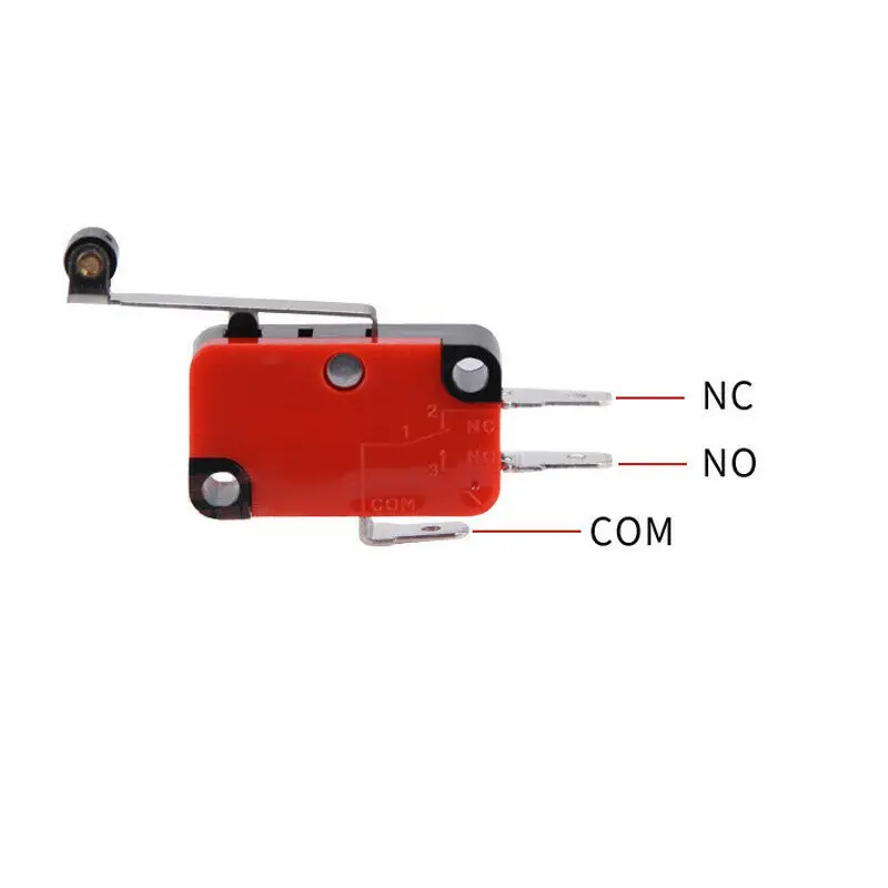 Small travel limit micro switch V-156-1C25 with long wheel limit switch silver touchpoint