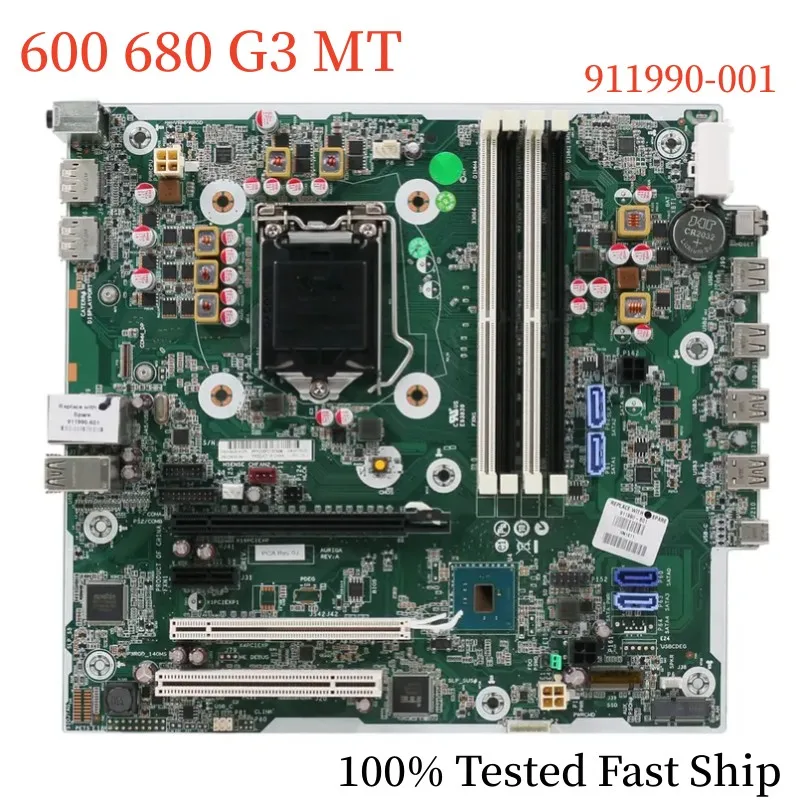 

911990-001 For HP ProDesk 600 680 G3 MT Motherboard 901195-001 911990-601 DDR4 Mainboard 100% Tested Fast Ship