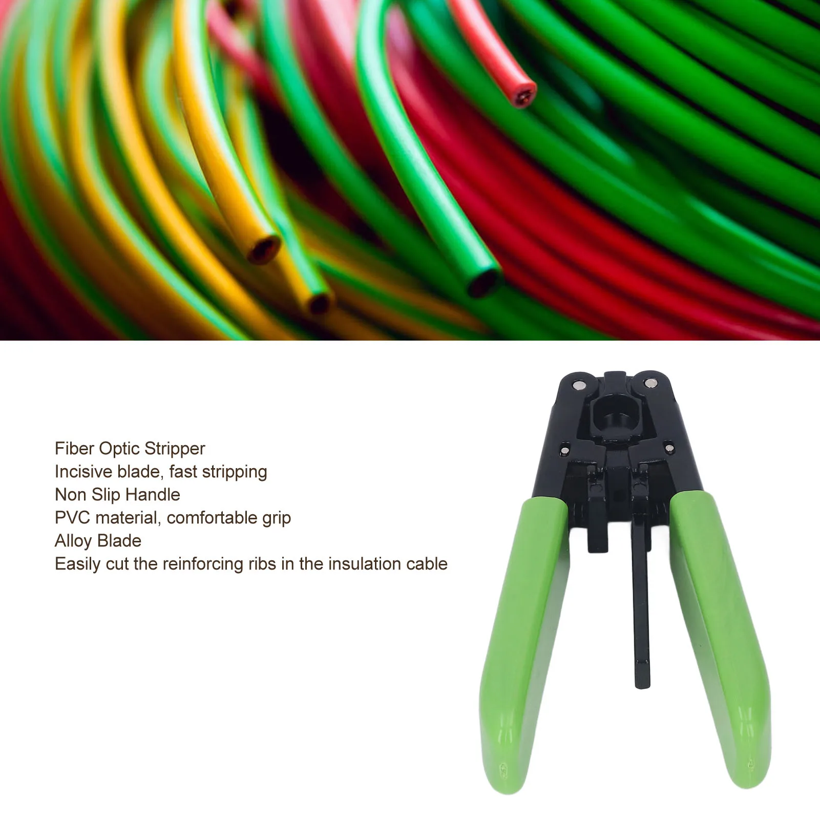 

Инструмент для оптического холодного подключения, инструмент для зачистки оптического кабеля, портативные плоскогубцы из легированной стали, инструмент для холодного подключения