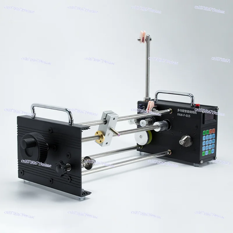 Automatic numerical control small electric fishing line group stranded wire winding machine enameled wire ring cotton silk yarn