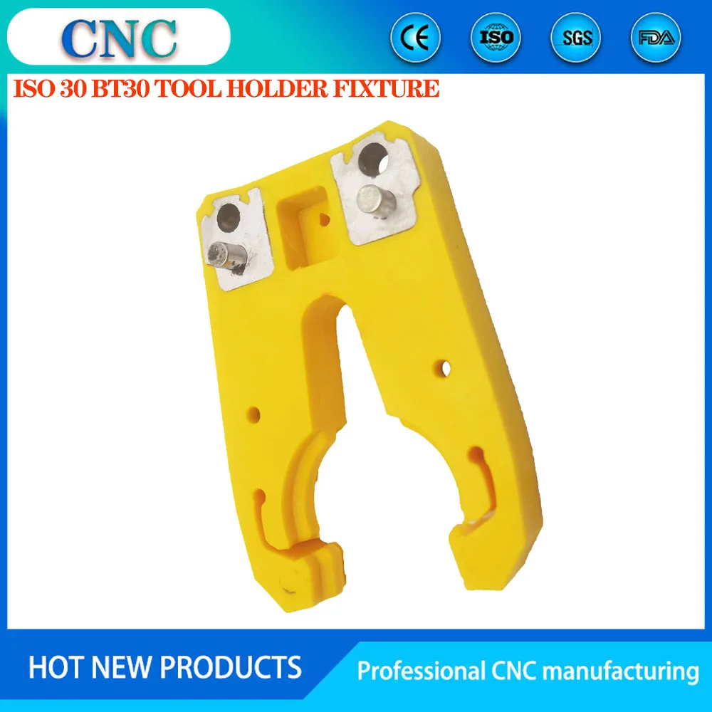 1Pcs automatic tool holder ISO 30 BT30  tool holder fixture automatic tool changing tool holder yellow and white