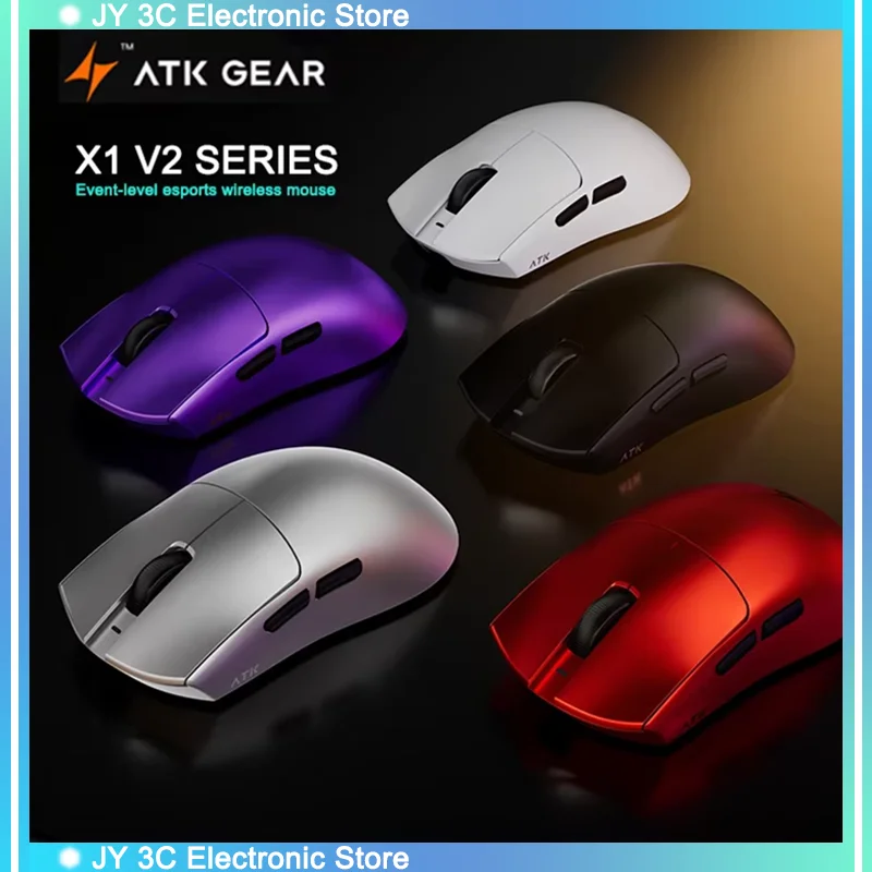 hot-atk-x1-v2-ultimate-20-wireless-mouse-paw3950-utrla-54g-lightweight-750ips-0163ms-low-latency-650ips-gamer-accessory-gifts