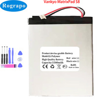 New 3.8V 5500mAh Vankyo MatrixPad S8 Tablet PC Battery