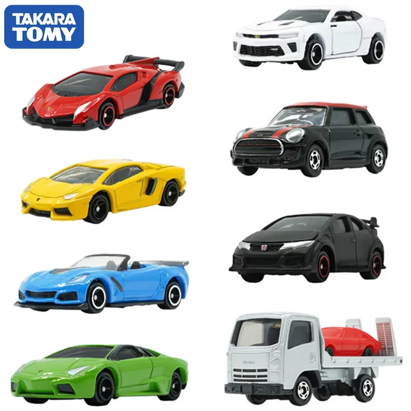 TAKARA TOMY Tomica AO-01-08 Lamborghini Honda Civic Chevrolet 1/64 Miniature Diecast Alloy Car Model Children Toy Christmas Gift