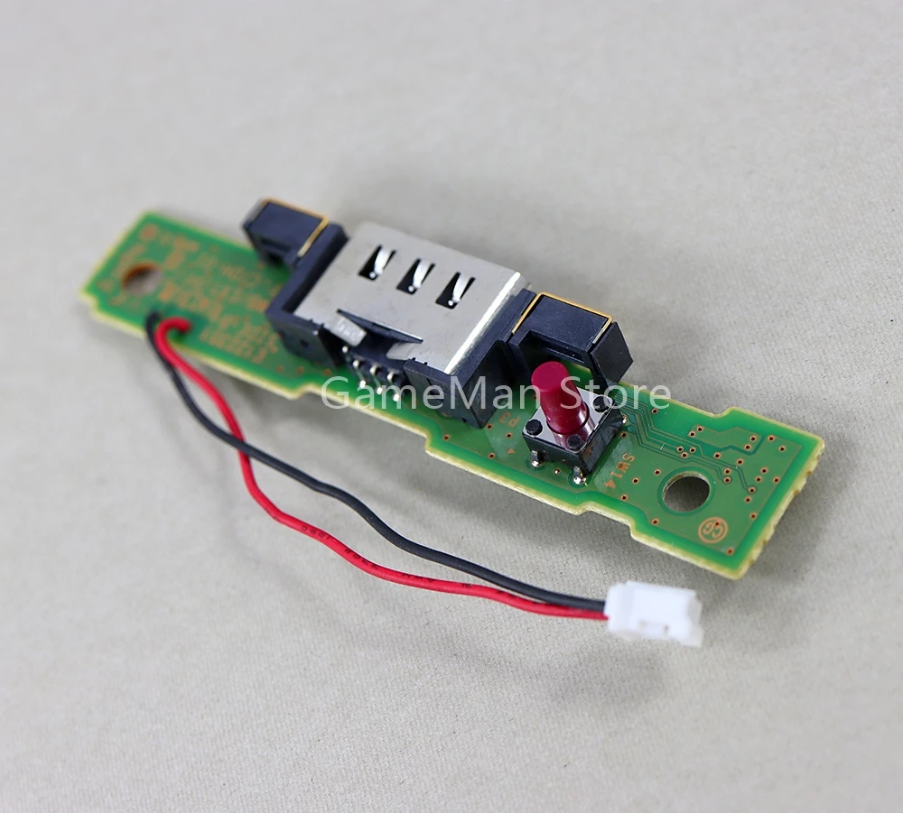 1pc Original Power Socket Charging Connector DC Jack Charger Port with PCB Board for WII U WiiU Console