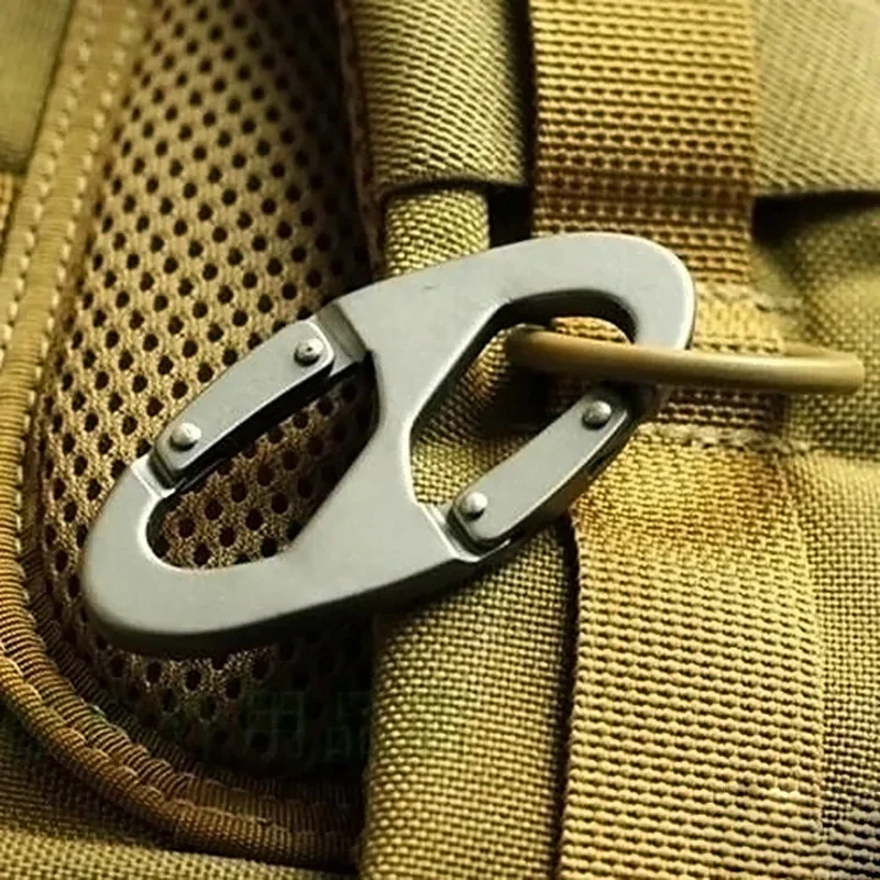 High quality aluminum carabiner 8 word carabiner