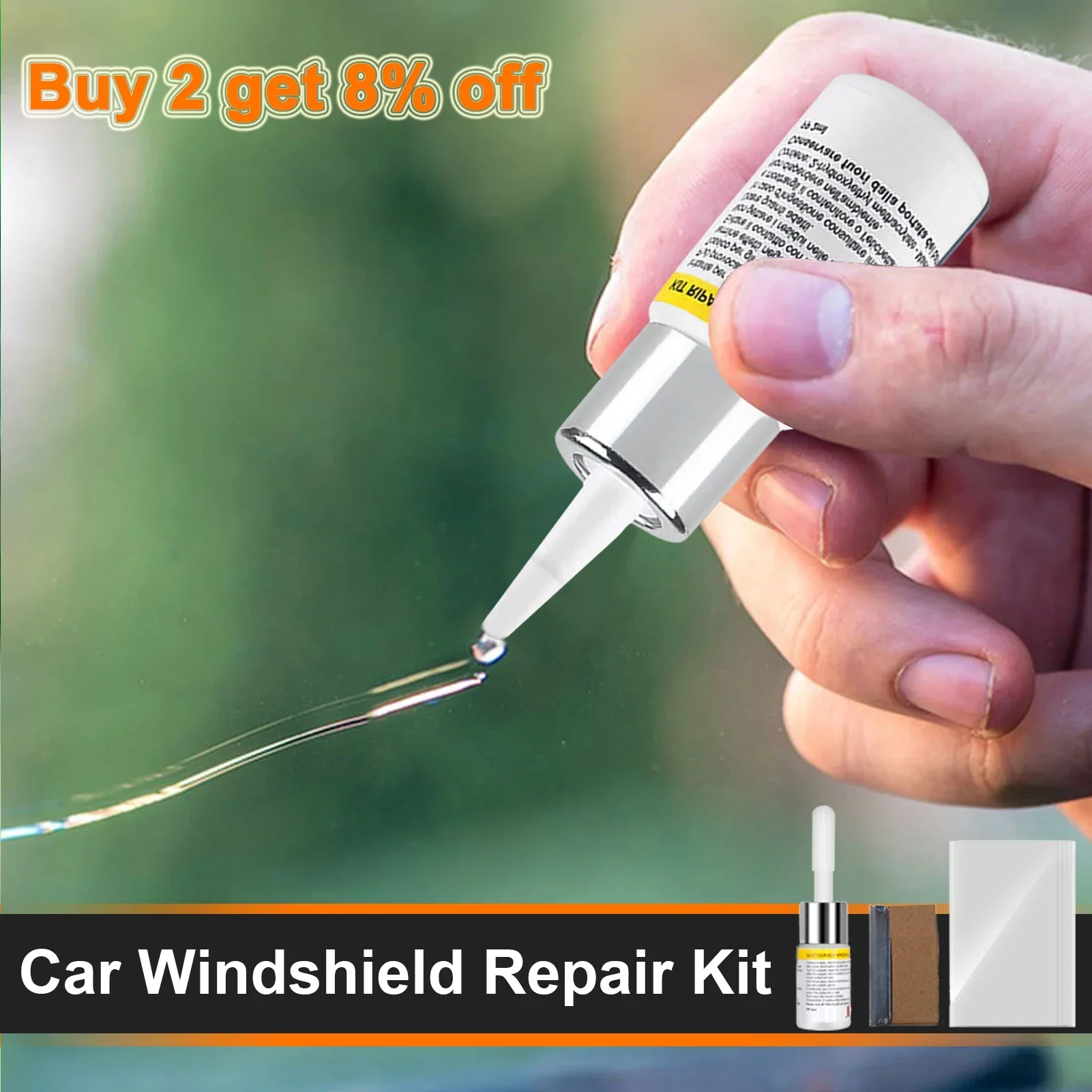 

DIY Car Windshield Cracked Repair Tool Upgrade Auto Glass Repair Fluid Auto Window Scratch Crack Restore Car Accessories