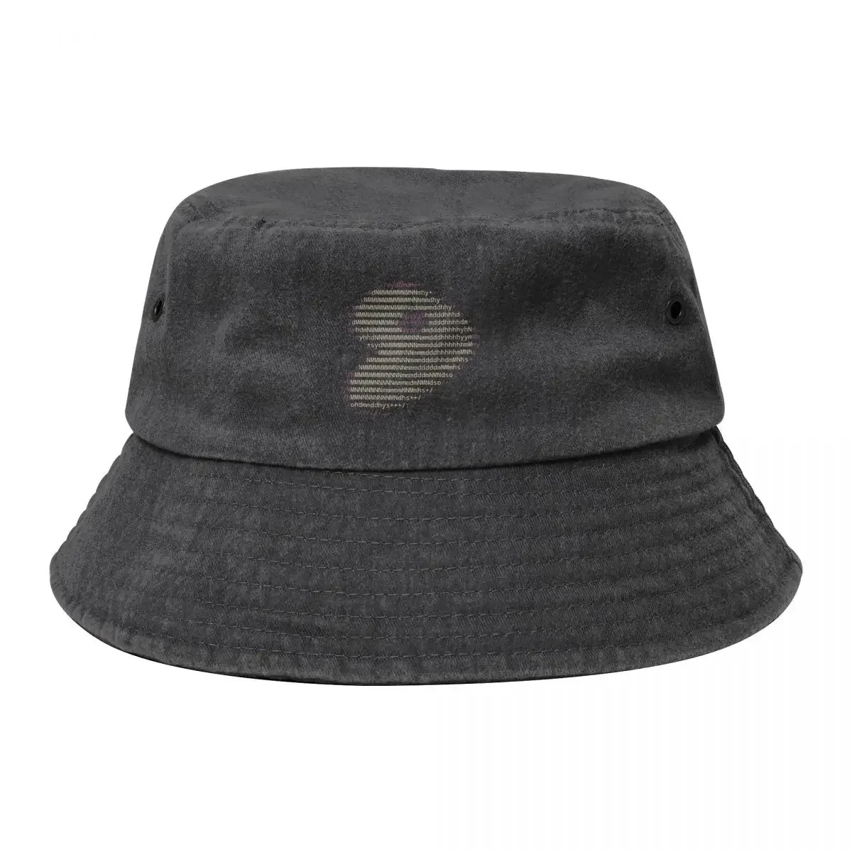 Gentoo Linux Neofetch ASCII Art Logo Bucket Hat Ball Cap tea Hat Streetwear Wear Women Beach Fashion Men's