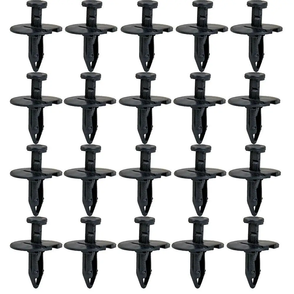 20x Expansion Rivets Fender Bumper Push-Type Retainer Clips for GM Ford Chrysler