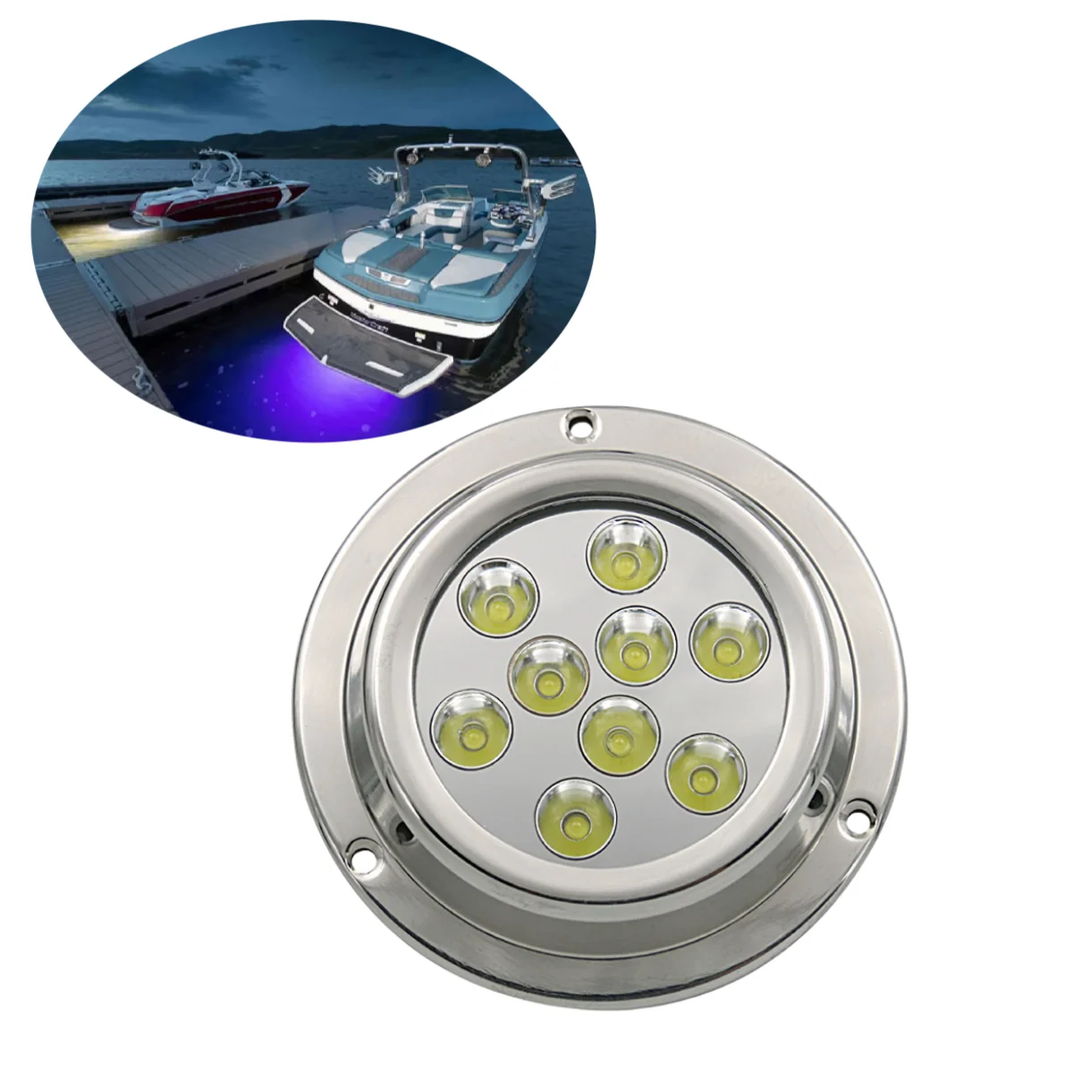 barco subaquatico light acessorios navegacao de pesca submersivel marinha aco inoxidavel 136l sailing signal yacht lights 27w 45w 01