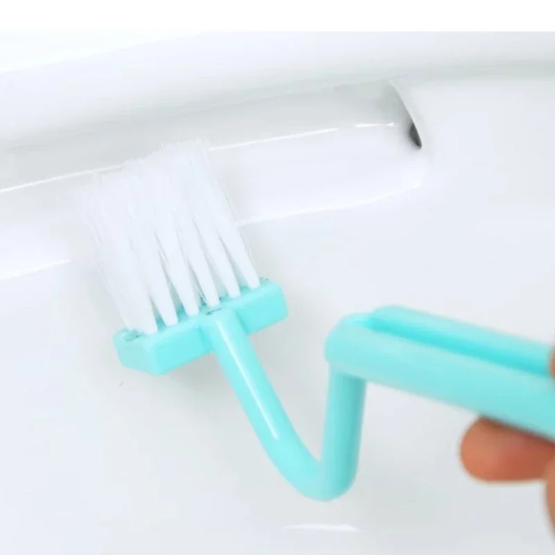 

Щетка для унитаза S-образной формы, портативный очиститель для унитаза, угловая ручка с изогнутыми краями, принадлежности для ванной комнаты, чистящие бытовые инструменты, аксессуары