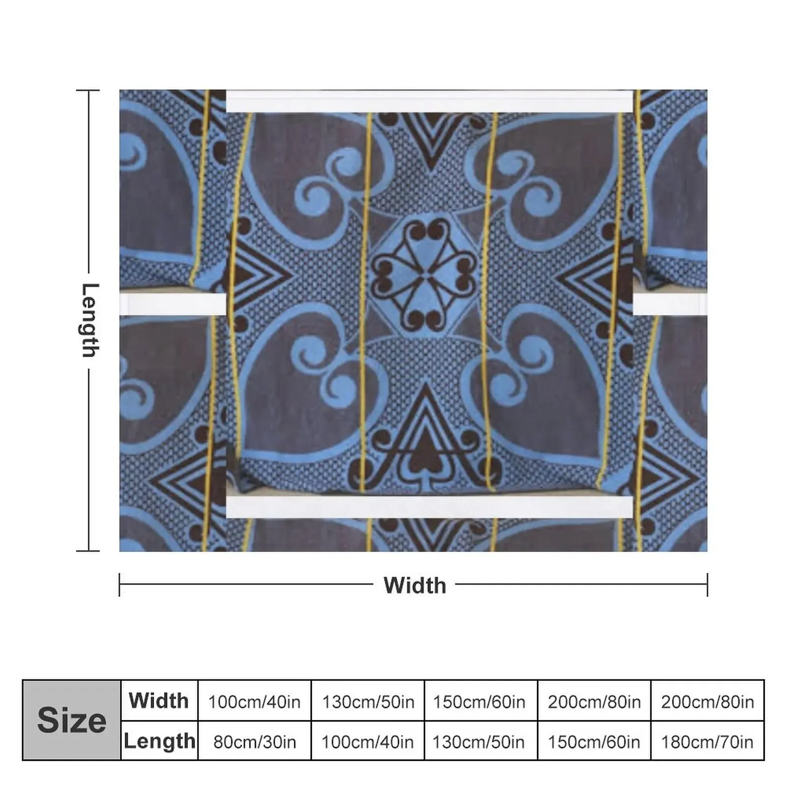 Basotho South African Pride Throw Blanket Cute Sofas Blankets