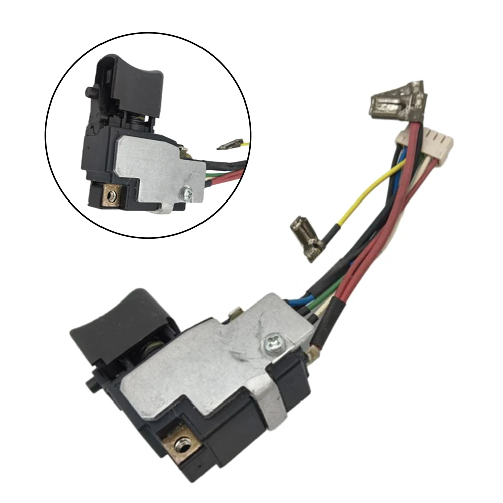 Switch Trigger 651364-1 Replacement Part For BTD044 BTD064 BTD104 Power Tool Spare Accessory Silver Black Switch Component