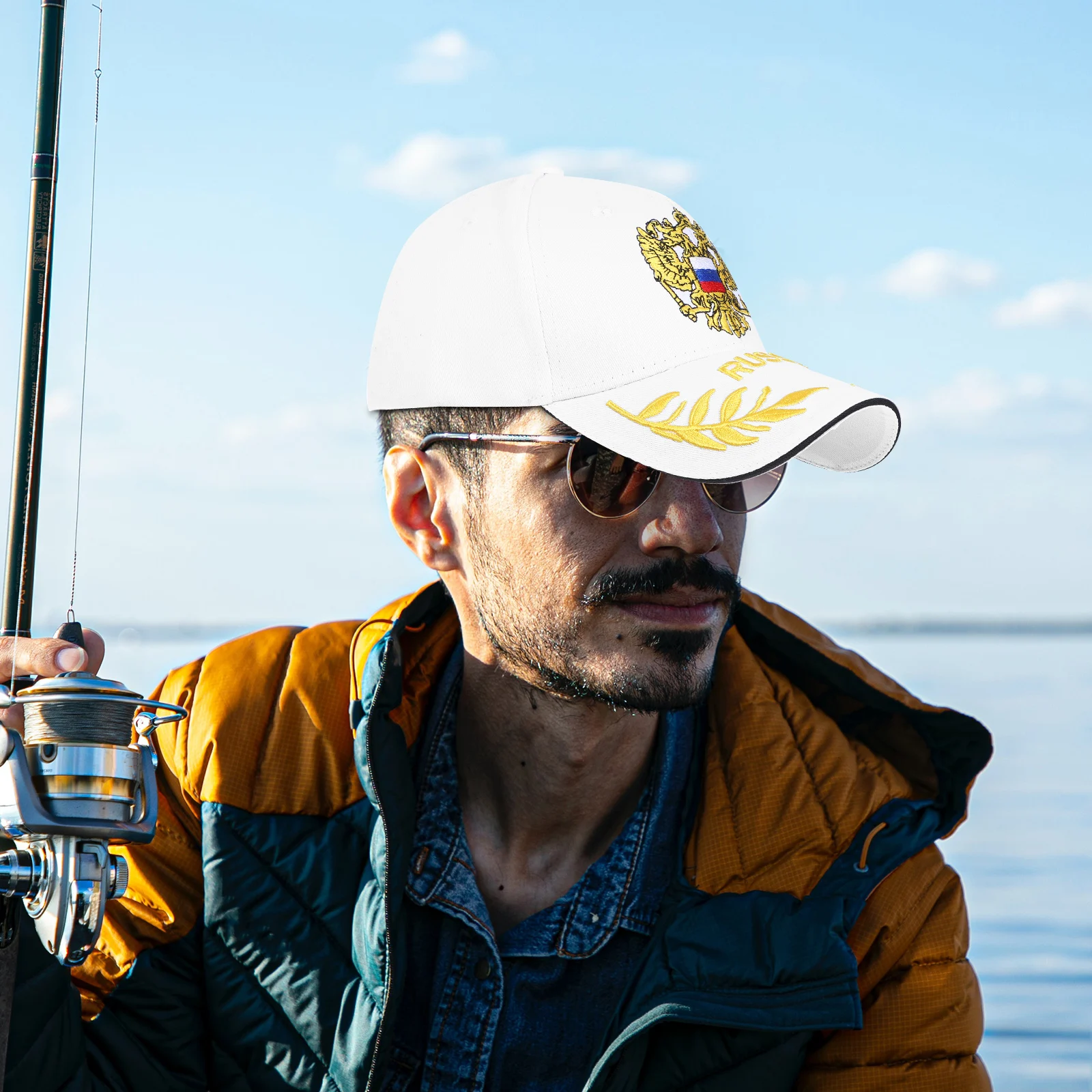 

Camouflage for Men Women Summer Sunshade Cotton Summer Baseball Hat Polyester Caps Party Sailor Boating Baseball Hat