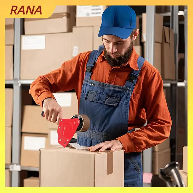 RANA 3 Inch Wide Packaging Tape Dispenser Sealing Packaging Tape Dispenser For Shipping, Carton And Box Sealing