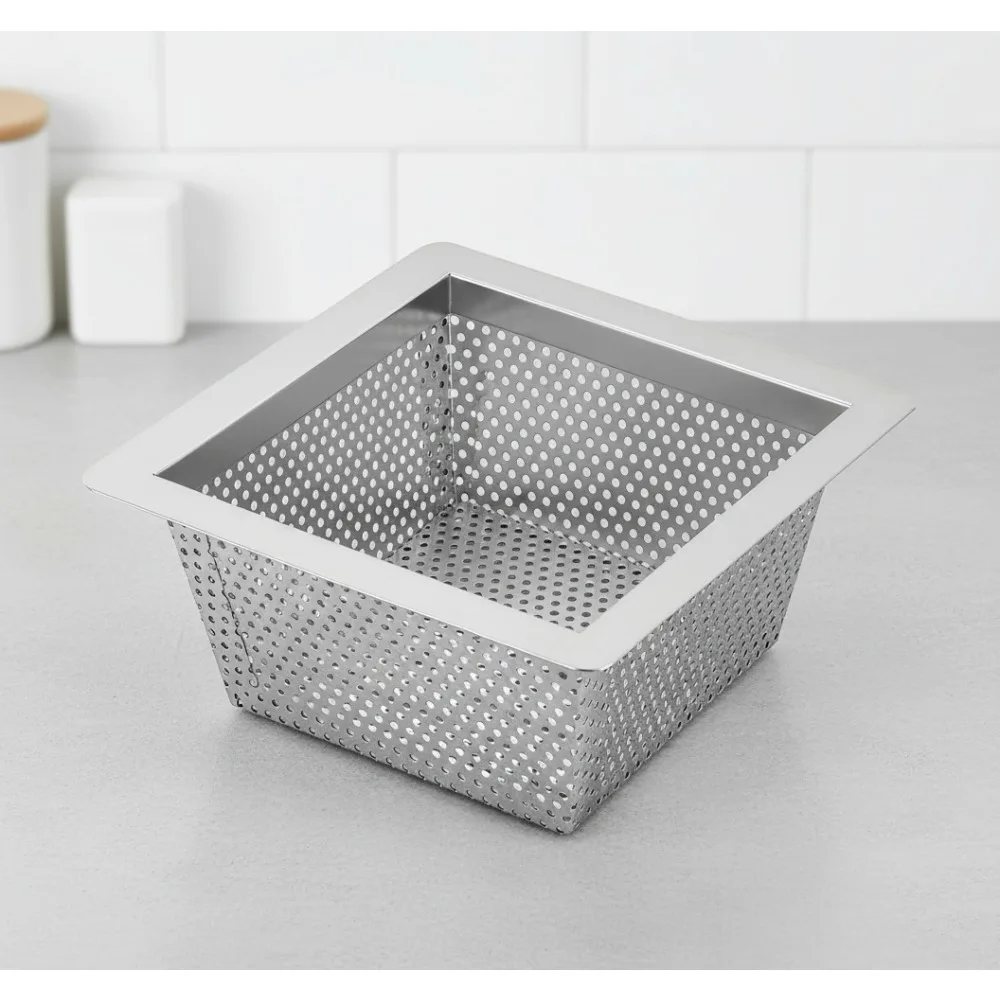 

10x10x5 дюймов квадратный фильтр для слива пола из нержавеющей стали для коммерческой кухни, ресторана, кафе