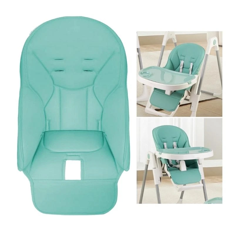 Elegant PU Leather Strollers Cover Baby Dining Chair Cushion for High Chairs Enjoy Comfort New Parents Gift