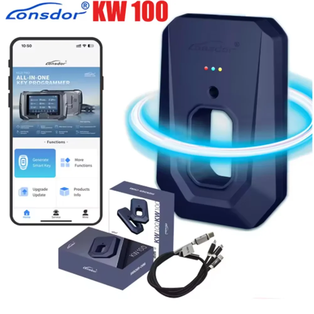 Lonsdor KW100 for LT20 Key Gereration When All Keys Lost & Adding Keys Comes With 2pcs PCB