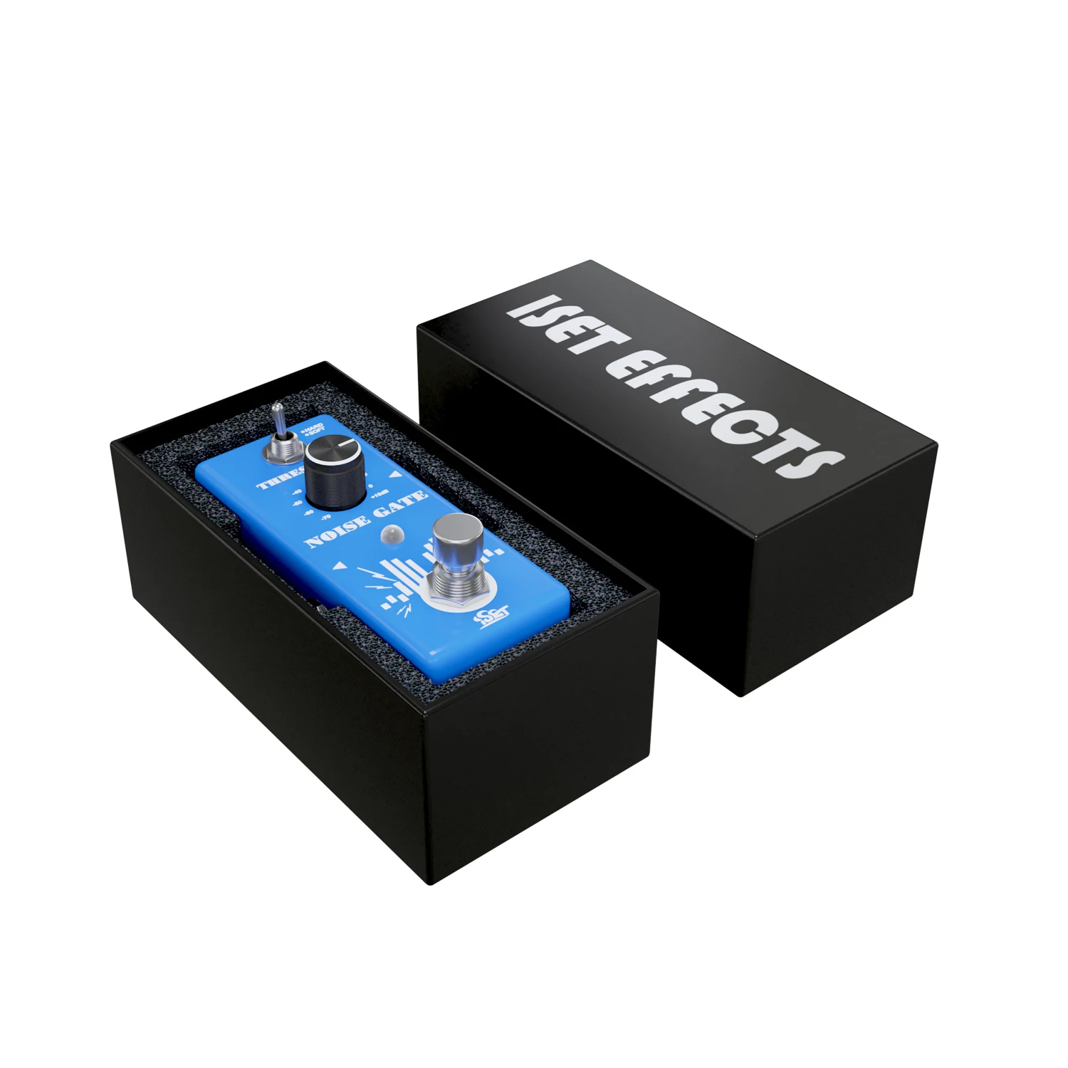 ISET تأثيرات الغيتار دواسة بوابة الضوضاء الضوضاء القامع الضوضاء القاتل تأثير الغيتار دواسة صحيح الالتفافية أجزاء الغيتار الكهربائي