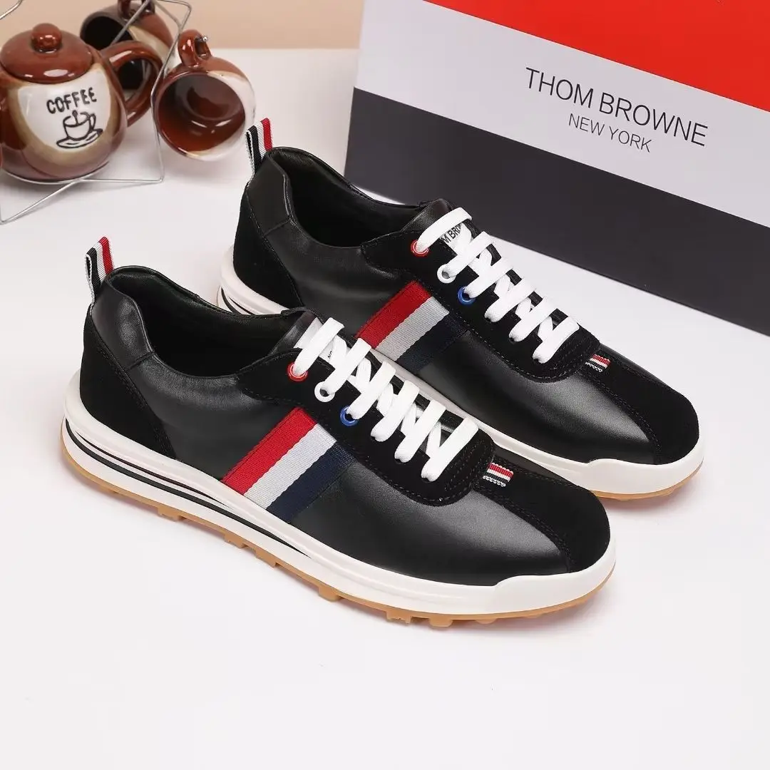 

Men's Shoes Casual Leather Sneakers Men's Casual Shoes Fashion New All-Match Sports Breathable Forrest Gump Shoes Running