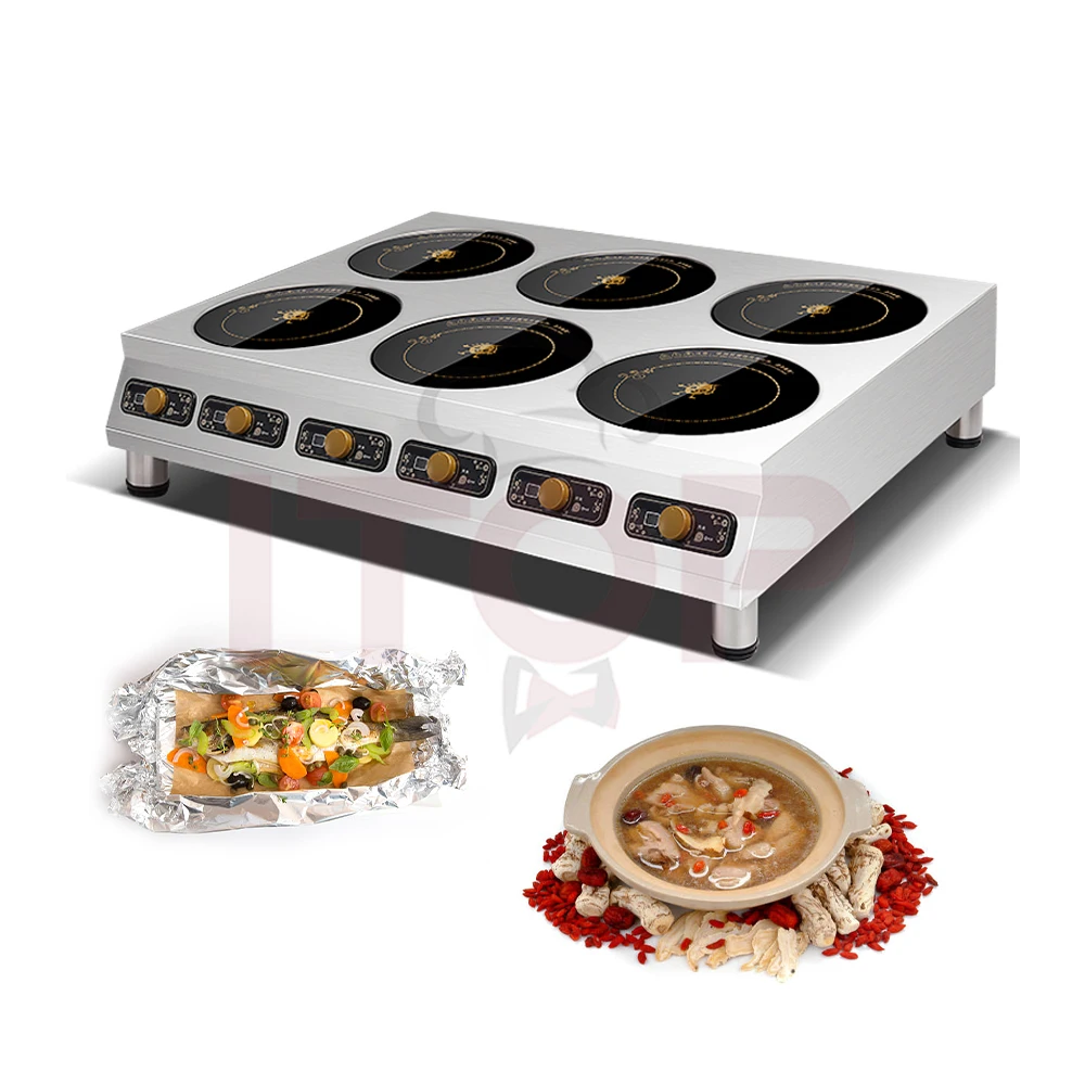 Table Top 2/4/6 Burner Electric Stove 210mm Low Price Durable Electric Cook Top Induction Heating Plate Induction Cooker