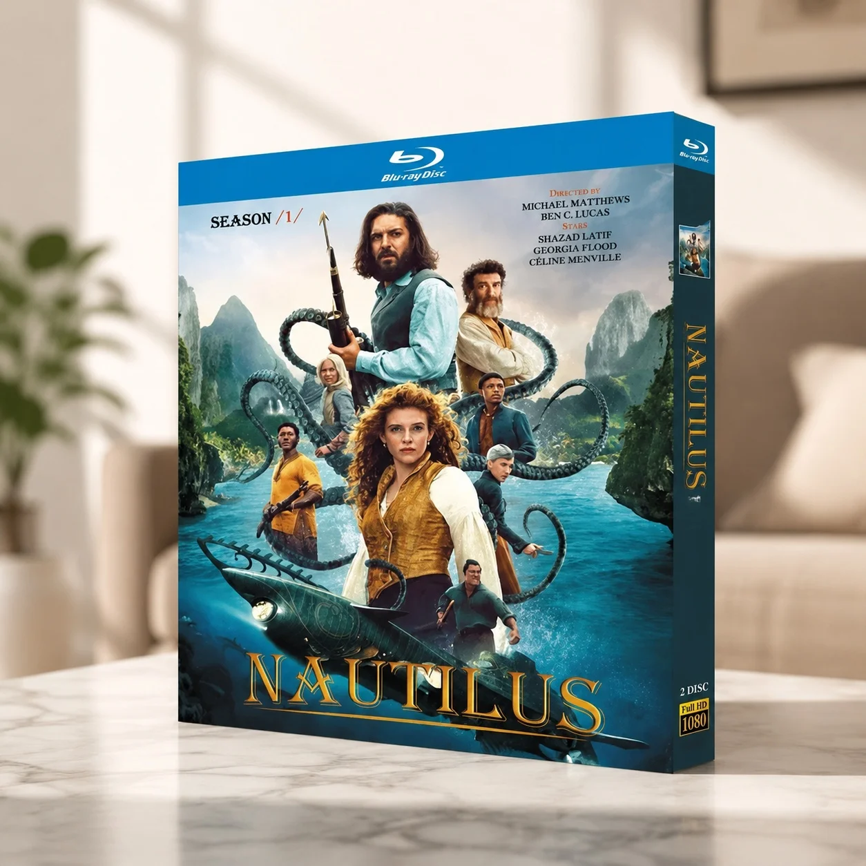 Hot Network Edition Nautilus Season 1  Blu-ray disc High Definition BD