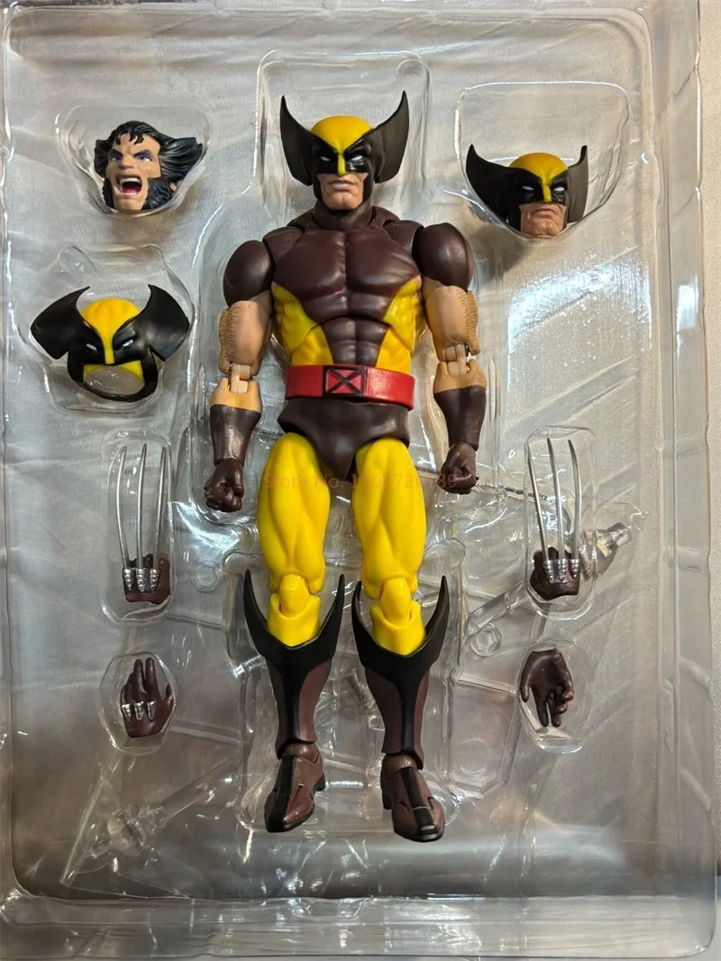 New In Stock Ct Toys Wolverine Mafex 138 Figure Brown Comic X-Men Anime Action Figure Figurine Model Statue Customized Toys