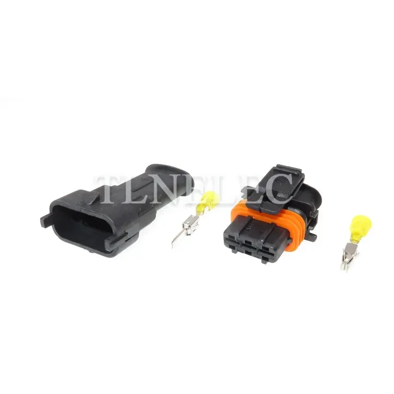 1928404074  3 Pin Way Male Female Auto Diesel Fuel Common Rail Injector Crankshaft Sensor Connector Air Flow Sensor Plug