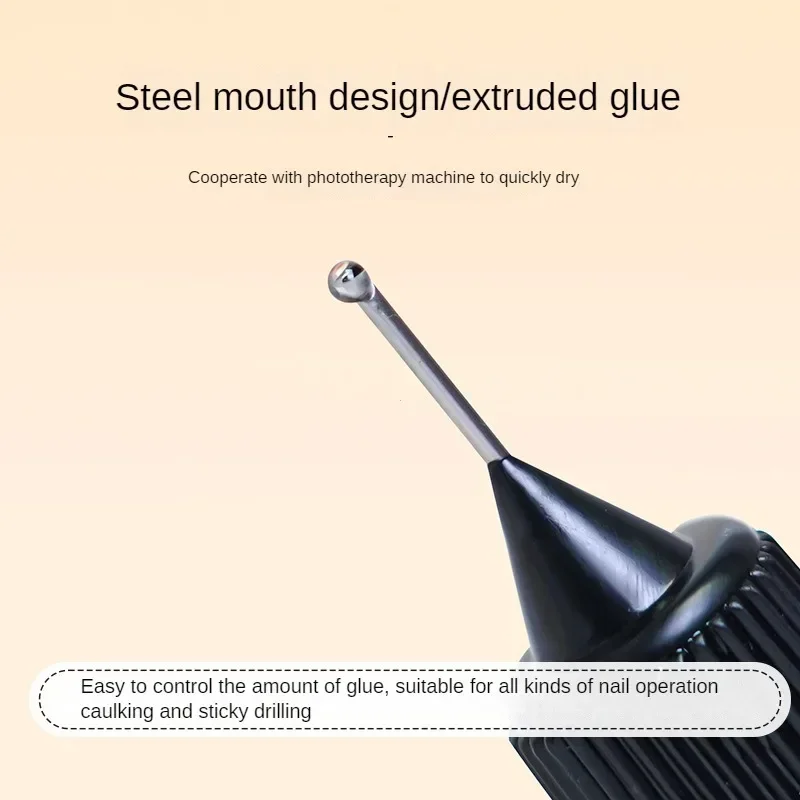 กาวติดเล็บ 10 มล. สำหรับติดอุปกรณ์ตกแต่งเล็บ 3 มิติ DIY กาวติดคริสตัล เจลปิดขอบเล็บ แข็งแรงมาก