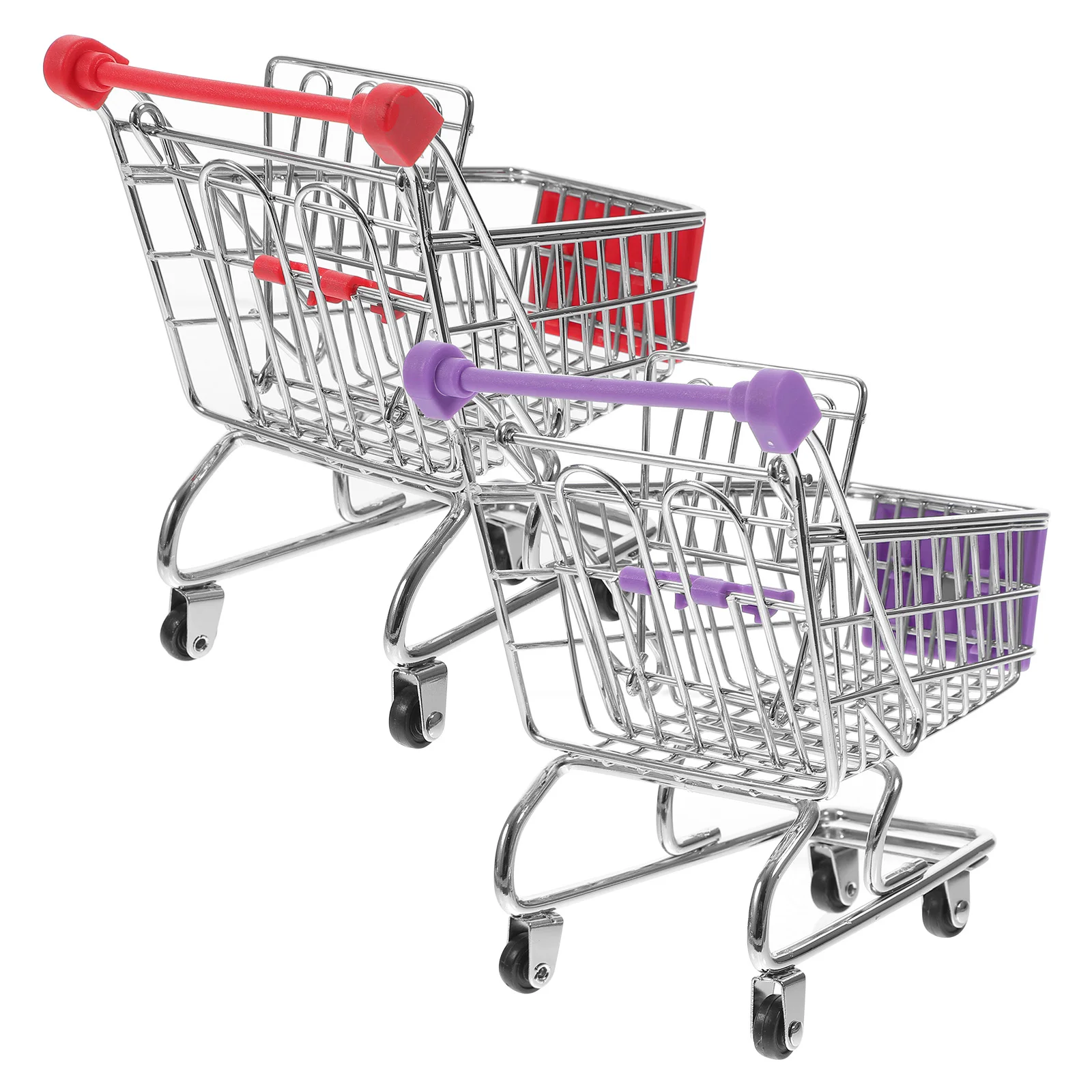 

2pcs Iron Food Baskets Creative Snack Serving Holder for Restaurant Bar Party Premium Wire Storage Environmentally Friendly