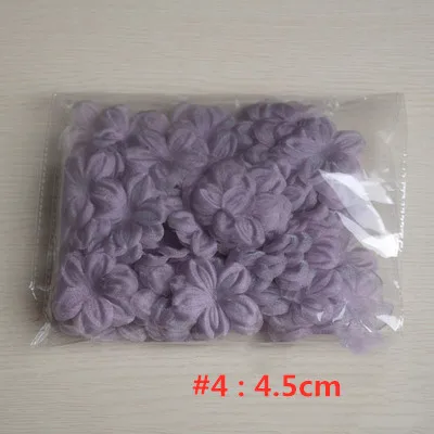 DIY Handmade 3D Flower Wedding Dress, Pyrographic and Jean Yarn, Headwear Materials, RS3040, 200 PCs/Pack