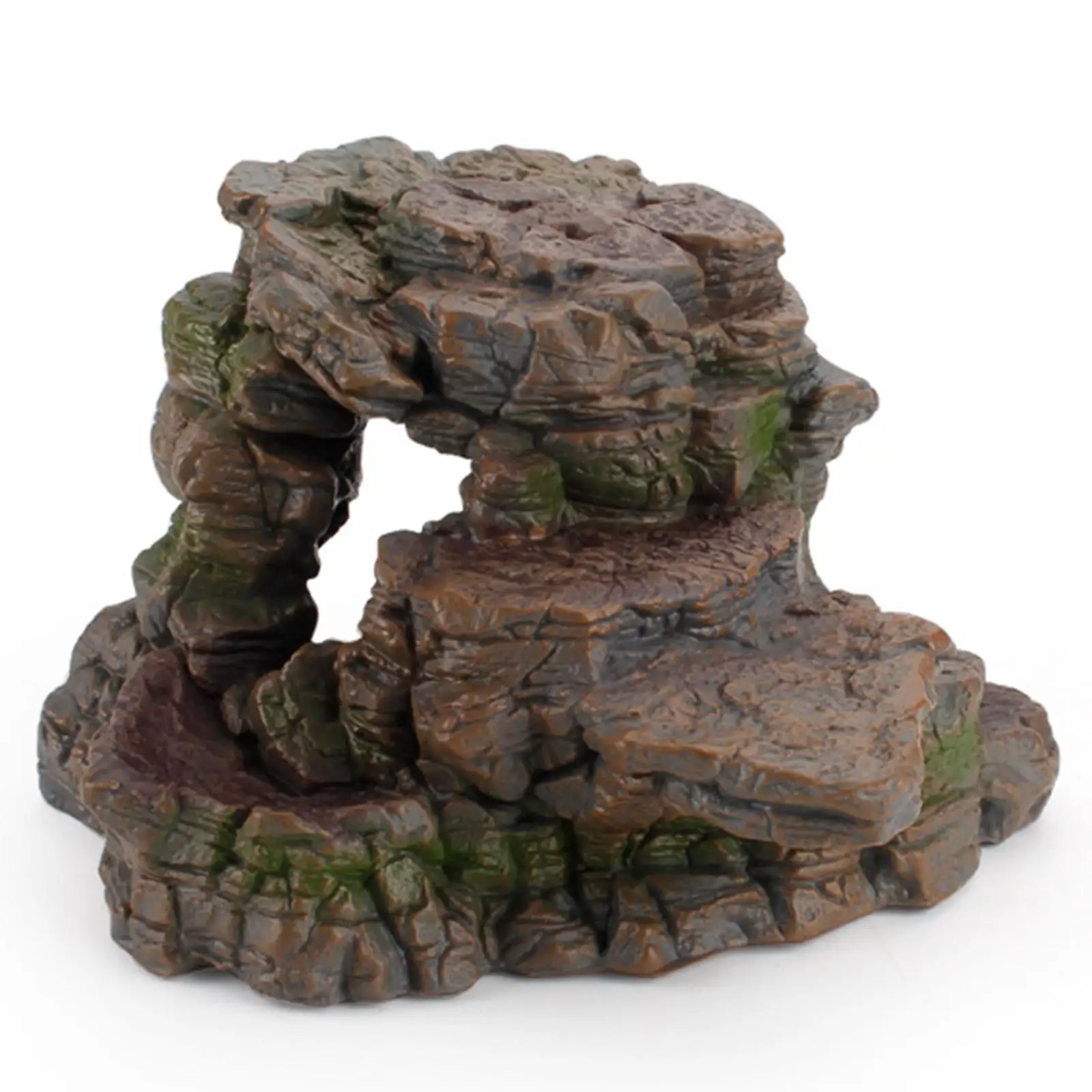 Simulation Trunks Rock Figurine Decor Prop Model Diorama Animal